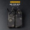 WST DPMP MOLLE Double Pistol Magazine Pouch – MC Black WST DPMP MOLLE Double Pistol Magazine Pouch – MC Black