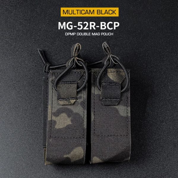 WST DPMP MOLLE Double Pistol Magazine Pouch – MC Black WST DPMP MOLLE Double Pistol Magazine Pouch – MC Black