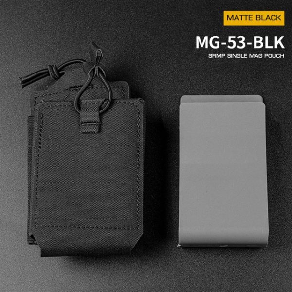 WST SRMP MOLLE Open Rifle Magazine Pouch – Black WST SRMP MOLLE Open Rifle Magazine Pouch – Black