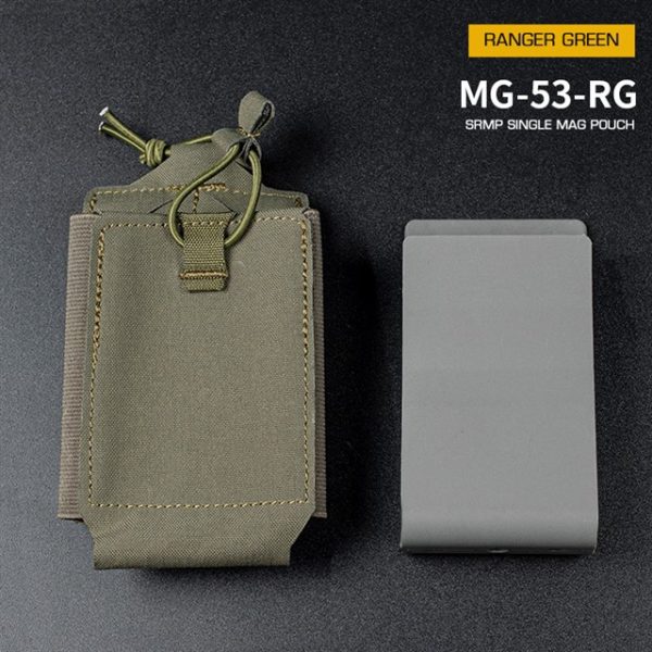 WST SRMP MOLLE Open Rifle Magazine Pouch – Ranger Green WST SRMP MOLLE Open Rifle Magazine Pouch – Ranger Green