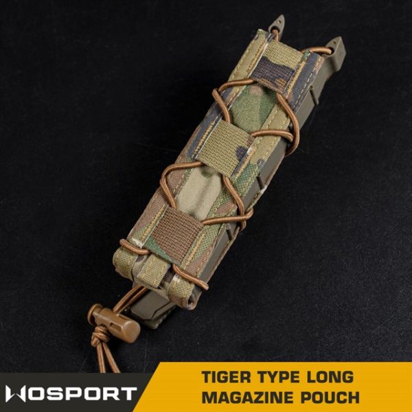 WST TIGER Type SMG Magazine MOLLE Pouch – Black