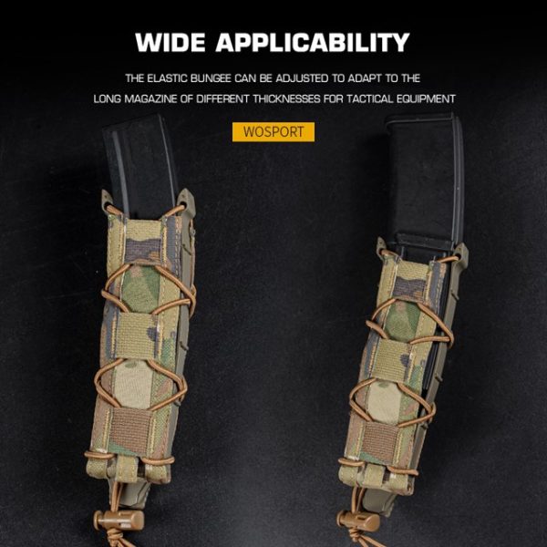 WST TIGER Type SMG Magazine MOLLE Pouch – MC WST TIGER Type SMG Magazine MOLLE Pouch – MC