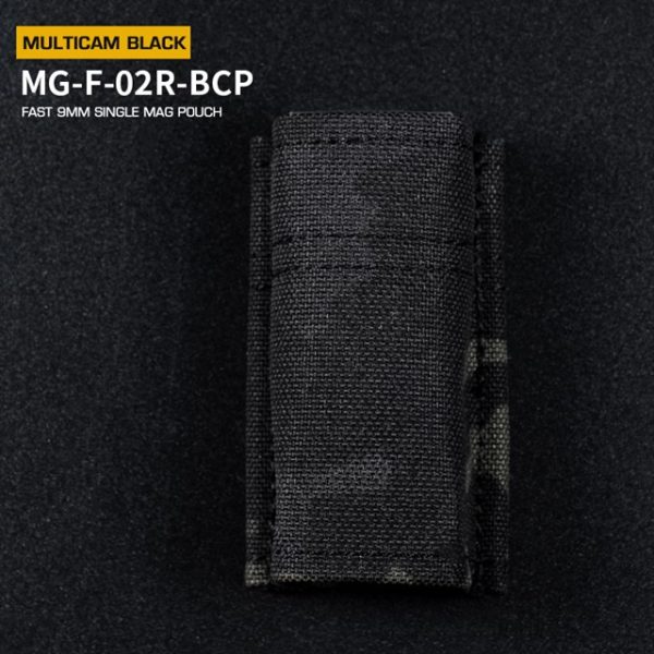 WST FAST Type 9mm Pistol Magazine MOLLE Pouch – MC Black WST FAST Type 9mm Pistol Magazine MOLLE Pouch – MC Black