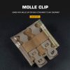 WST FAST Type 9mm Pistol Magazine MOLLE Double Pouch – Black WST FAST Type 9mm Pistol Magazine MOLLE Double Pouch – Black