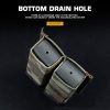 WST FAST Type 9mm Pistol Magazine MOLLE Double Pouch – Black WST FAST Type 9mm Pistol Magazine MOLLE Double Pouch – Black