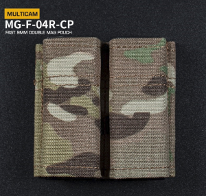 WST FAST Type 9mm Pistol Magazine MOLLE Double Pouch – MC WST FAST Type 9mm Pistol Magazine MOLLE Double Pouch – MC