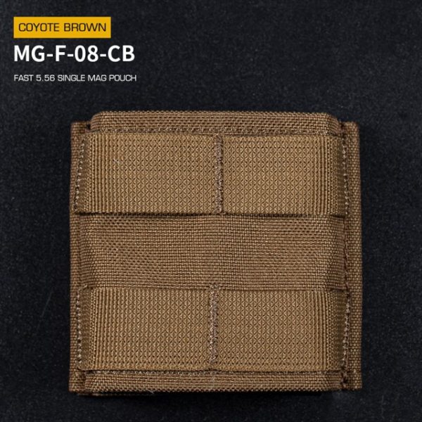 WST FAST Type 5.56 (M4) Magazine MOLLE Pouch, Short – Coyote WST FAST Type 5.56 (M4) Magazine MOLLE Pouch, Short – Coyote