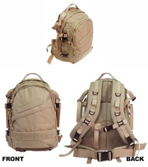 3-Day Assault Pack - Brown-23l