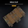 WST FAST Type 5.56 (M4) Triple Magazine MOLLE Pouch – Grey WST FAST Type 5.56 (M4) Triple Magazine MOLLE Pouch – Grey
