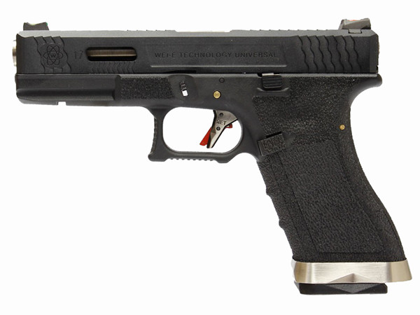 WE GBB Gas Pistol R17 Gen4 T5 Custom - Black WE GBB Gas Pistol R17 Gen4 T5 Custom - Black