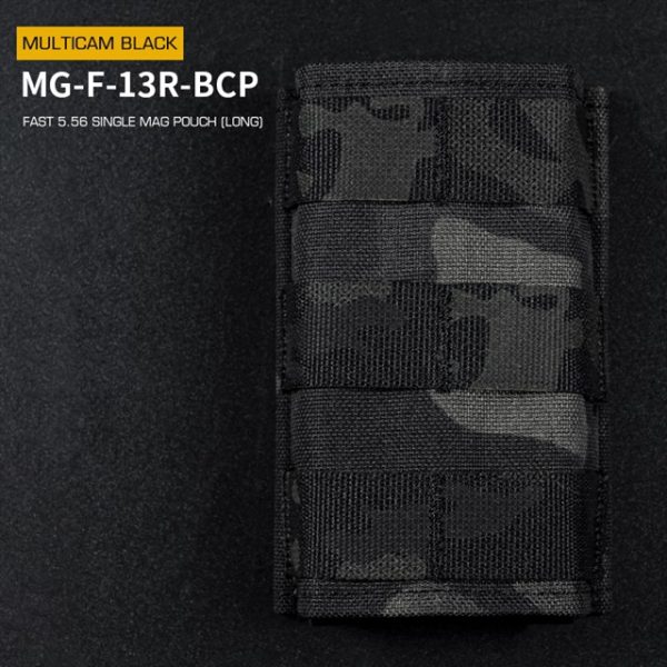 WST FAST Type 5.56 (M4) Magazine MOLLE Pouch, Long – MC Black WST FAST Type 5.56 (M4) Magazine MOLLE Pouch, Long – MC Black