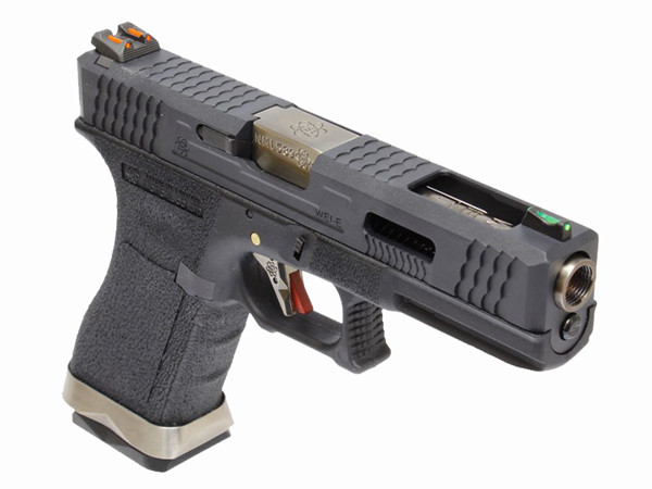 WE GBB Gas Pistol R17 Gen4 T5 Custom - Black WE GBB Gas Pistol R17 Gen4 T5 Custom - Black