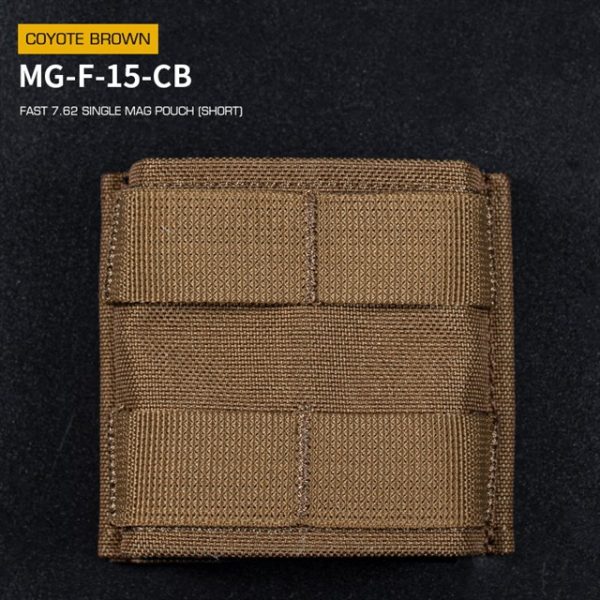 WST FAST Type 7.62 (DMR) Magazine MOLLE Pouch – Coyote WST FAST Type 7.62 (DMR) Magazine MOLLE Pouch – Coyote
