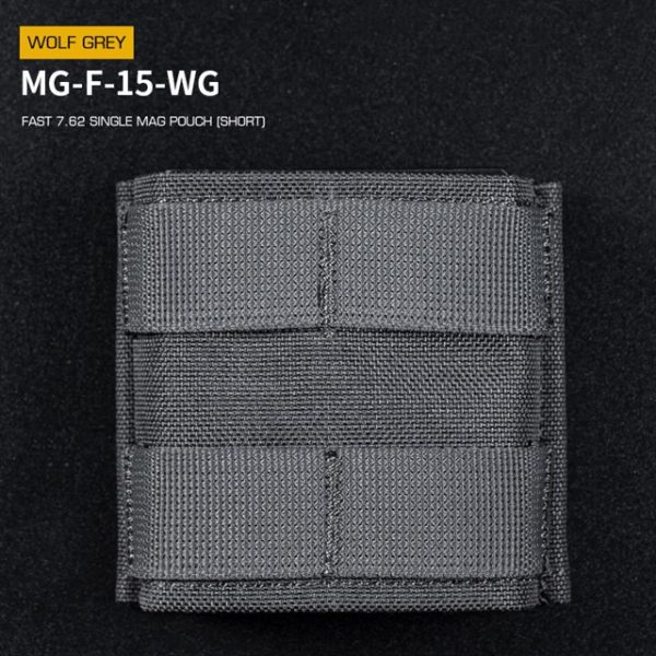WST FAST Type 7.62 (DMR) Magazine MOLLE Pouch – Grey WST FAST Type 7.62 (DMR) Magazine MOLLE Pouch – Grey