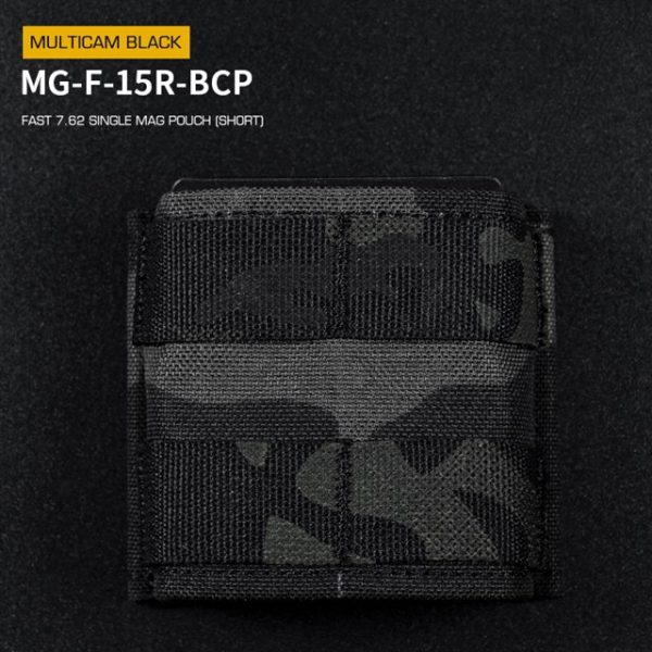 WST FAST Type 7.62 (DMR) Magazine MOLLE Pouch – MC Black WST FAST Type 7.62 (DMR) Magazine MOLLE Pouch – MC Black