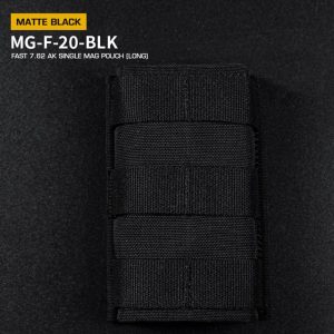 WST FAST Type 7.62 (AK) Magazine MOLLE Pouch, Long – Black WST FAST Type 7.62 (AK) Magazine MOLLE Pouch, Long – Black