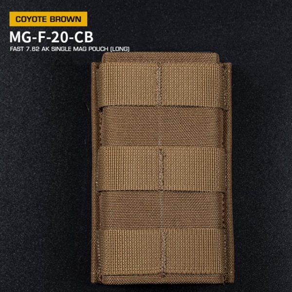 WST FAST Type 7.62 (AK) Magazine MOLLE Pouch, Long – Coyote WST FAST Type 7.62 (AK) Magazine MOLLE Pouch, Long – Coyote