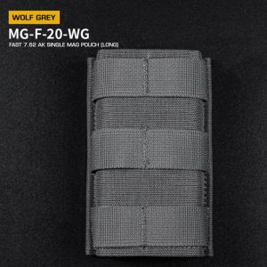 WST FAST Type 7.62 (AK) Magazine MOLLE Pouch, Long – Grey WST FAST Type 7.62 (AK) Magazine MOLLE Pouch, Long – Grey