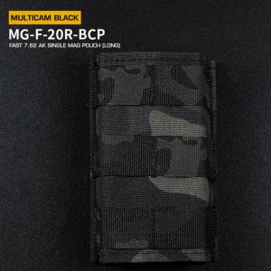 WST FAST Type 7.62 (AK) Magazine MOLLE Pouch, Long – MC Black WST FAST Type 7.62 (AK) Magazine MOLLE Pouch, Long – MC Black