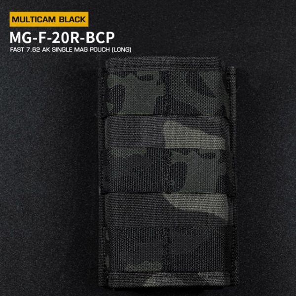 WST FAST Type 7.62 (AK) Magazine MOLLE Pouch, Long – MC Black WST FAST Type 7.62 (AK) Magazine MOLLE Pouch, Long – MC Black