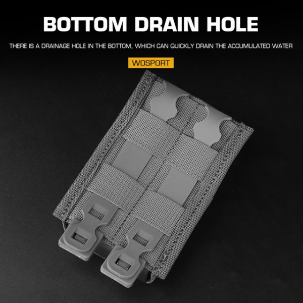 WST FAST Type 7.62 (AK) Magazine MOLLE Pouch, Long – MC