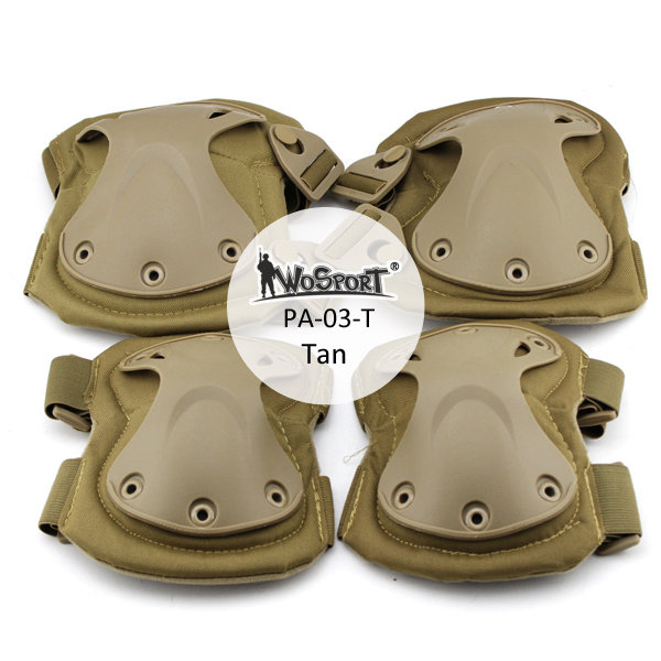 WST KING KONG QD Protective Pads Gear Set – Coyote WST KING KONG QD Protective Pads Gear Set – Coyote