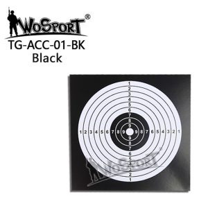 WST Set of 100 Pcs Training Target Sheets 140 × 140 mm – Black WST Set of 100 Pcs Training Target Sheets 140 × 140 mm – Black