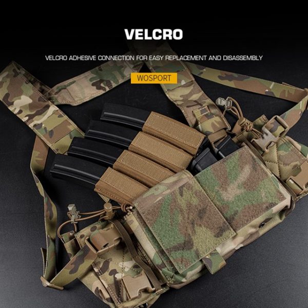 WST MK4 Chest Rig 9mm / SMG Magazine Insert – Black WST MK4 Chest Rig 9mm / SMG Magazine Insert – Black