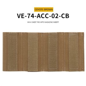 WST MK4 Chest Rig 9mm / SMG Magazine Insert – Coyote