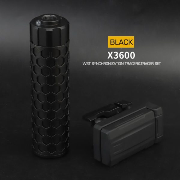WST X3600 TRACER (Bluetooth Chrono) Unit Suppressor – Black