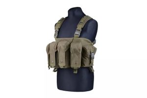 Commando Chest Tactical Vest – Olive Drab Commando Chest Tactical Vest – Olive Drab