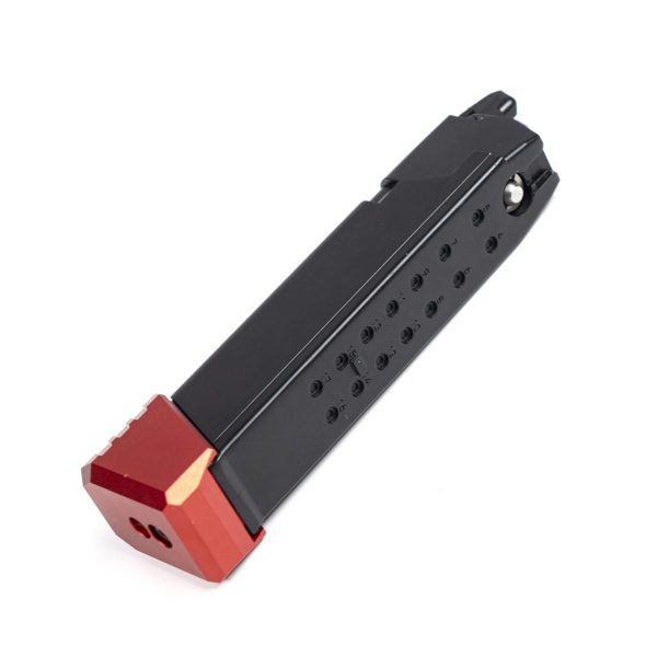 Novritsch SSP18 CNC Enlarged Magbase Plate - Red Novritsch SSP18 CNC Enlarged Magbase Plate - Red