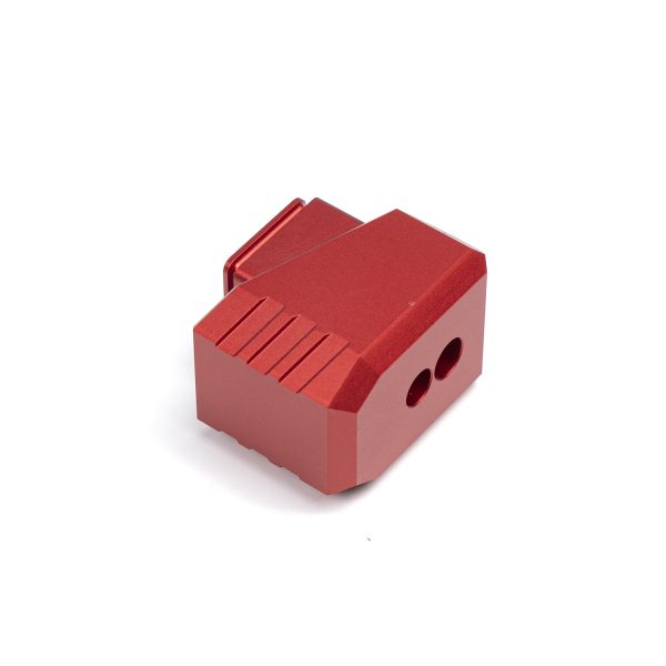 Novritsch SSP18 CNC Enlarged Magbase Plate - Red Novritsch SSP18 CNC Enlarged Magbase Plate - Red