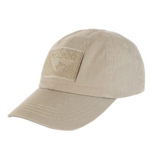 CONDOR Tactical Cap OPERATOR with Velcro Panels - Tan CONDOR Tactical Cap OPERATOR with Velcro Panels - Tan