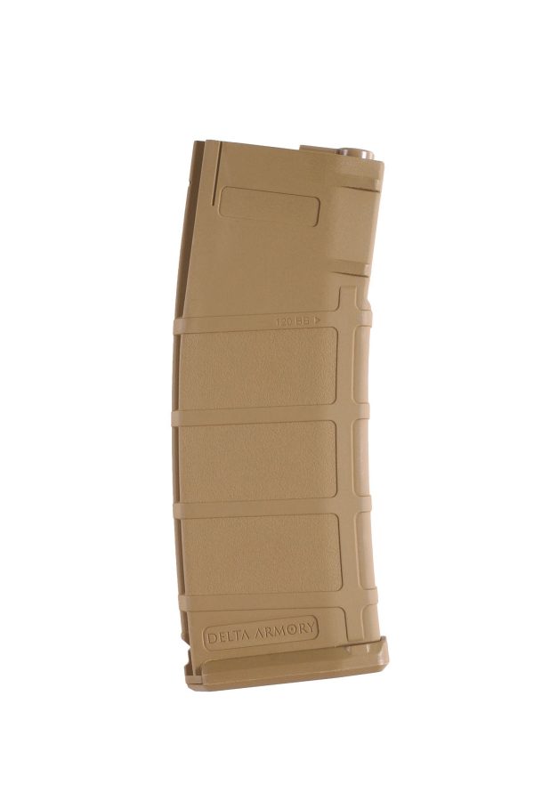 Delta Armory M4 / AR15 DMAG Mid-Cap Magazine, 120 BBs – Tan