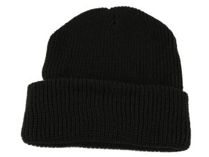 Knitted hat polyacryl BLACK Knitted hat polyacryl BLACK