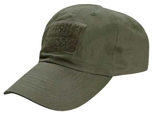 CONDOR Tactical Cap OPERATOR with Velcro Panels - Green CONDOR Tactical Cap OPERATOR with Velcro Panels - Green