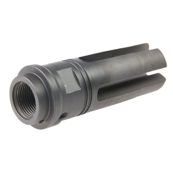 Angry Gun QD Flash Hider SOCOM556 PRONG TYPE 4 (Full Markings), 14-mm (CCW) - Black Angry Gun QD Flash Hider SOCOM556 PRONG TYPE 4 (Full Markings), 14-mm (CCW) - Black