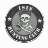 3D PVC ISIS HUNTING CLUB Patch - Black 3D PVC ISIS HUNTING CLUB Patch - Black