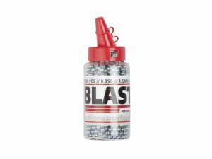 ASG BLASTER 0.35 g Airgun Steel Pellets 4.5 mm, 1500 Pieces - Silver