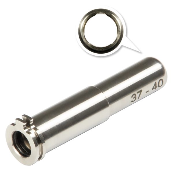 CNC Titanium Adjustable Nozzle 37mm - 40mm for AEG CNC Titanium Adjustable Nozzle 37mm - 40mm for AEG