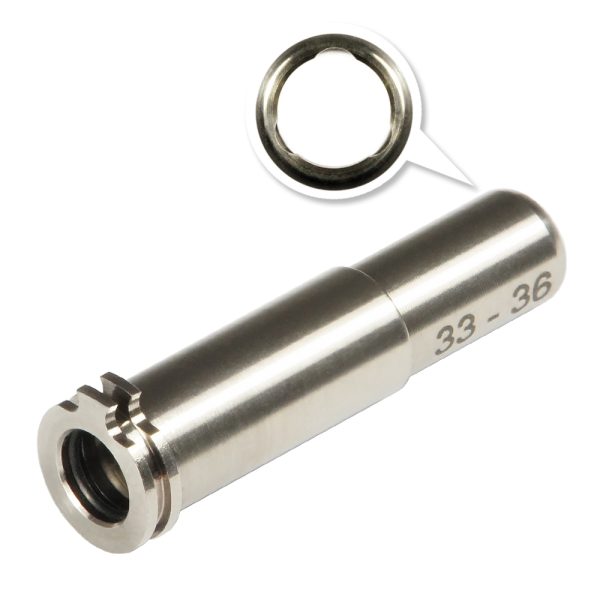 CNC Titanium Adjustable Nozzle 33mm - 36mm for AEG CNC Titanium Adjustable Nozzle 33mm - 36mm for AEG