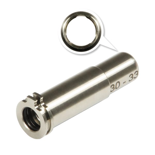 CNC Titanium Adjustable Nozzle 30mm - 33mm for AEG CNC Titanium Adjustable Nozzle 30mm - 33mm for AEG