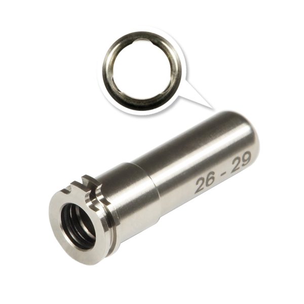 CNC Titanium Adjustable Nozzle 26mm - 29mm for AEG