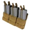 Triple Stacker Open-Top 6xM4/6xM16 Mag MOLLE Pouch Coyote Triple Stacker Open-Top 6xM4/6xM16 Mag MOLLE Pouch Coyote