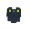 AA MIM Fiber-Optic Metal Rear Sight for AAP-01 - Black