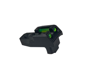 AA MIM Fiber-Optic Metal Rear Sight for AAP-01 - Black