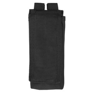 Pouch for 2 AK47 magazines with flap - Black Pouch for 2 AK47 magazines with flap - Black