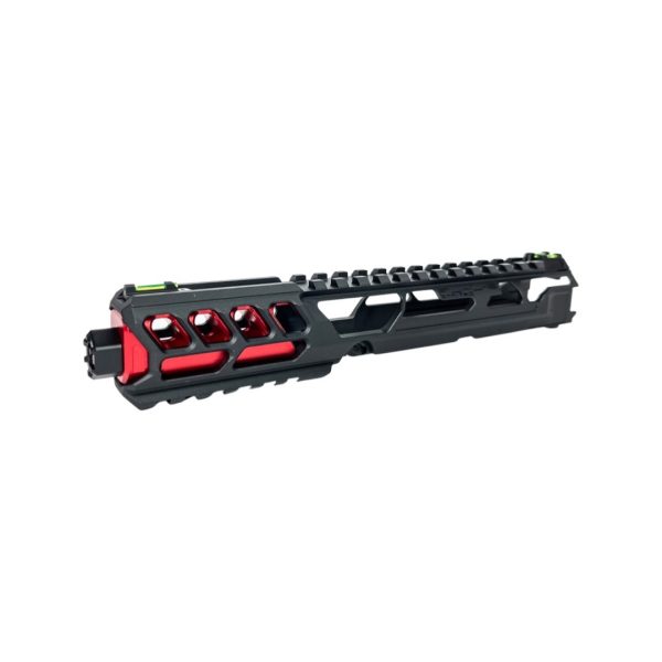 CTM FUKU-2 CNC Upper Set V2 for AAP-01, CUTOUT (Long) - Black / Red