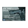 ASG CZ 75D Compact GNB Pistol (Fixed Slide) - Black ASG CZ 75D Compact GNB Pistol (Fixed Slide) - Black